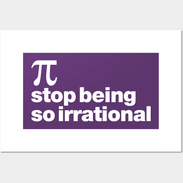 Irrational Pi Wall Art by oddmatter